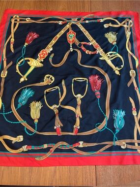Vintage French Scarf